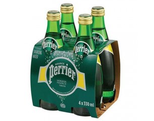 페리에  플레인 330ml (4병)
