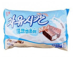 [해태]자유시간 미니  밀크엔조이