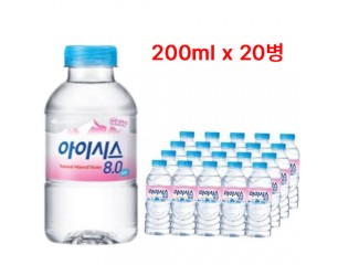 [롯데]아이시스8.0(분홍) 200ml 박스(미니)