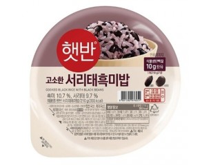 [CJ]햇반 서리태 흑미밥 (210g)