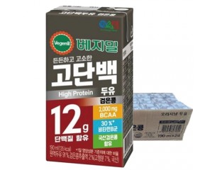 [베지밀]고단백 두유 검은콩(24팩) BOX