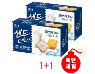 [해태]샌드에이스 우유크림 2개 (1+1)