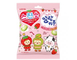 [롯데]말랑카우 스트로베리&피스타치오