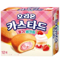[오리온]카스타드 딸기생크림